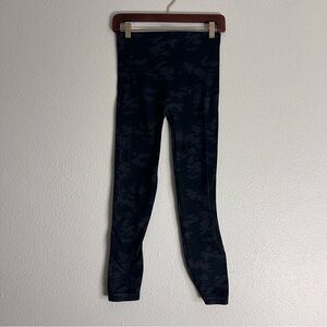 SPANX Black Camouflage Leggings